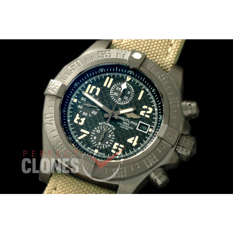 BLSA00055 ANF Avenger II Chrono DLC/NY CF Black Num A-7750