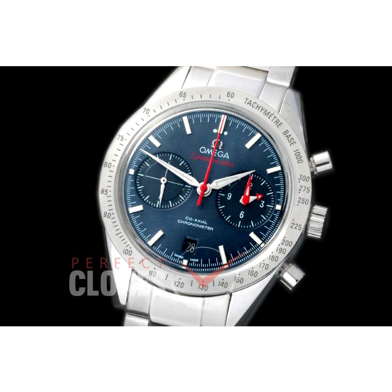 OMSP00707 Speedmaster SS/SS Blue A-7750 Mod to Calibre 9300 Functions