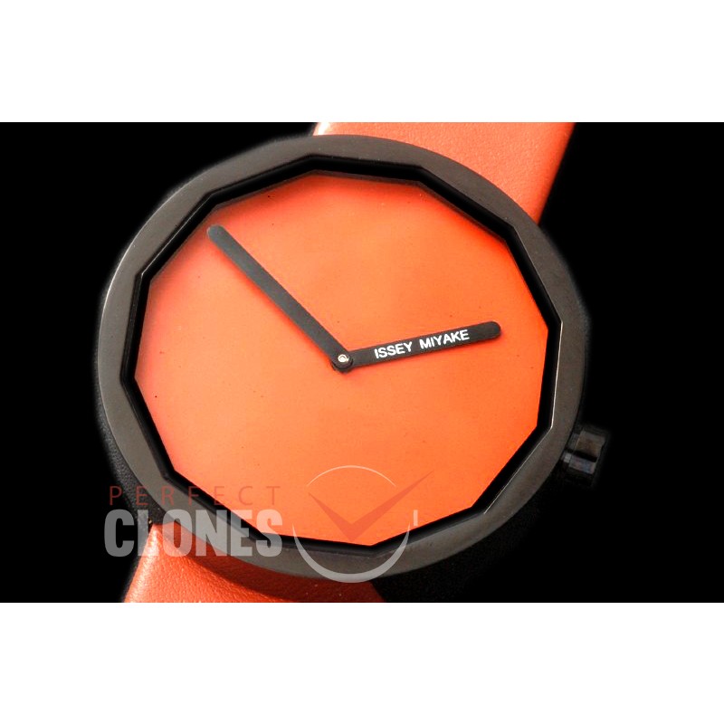 IM12-115 Twelve PVD/LE Orange Japanese Seiko Qtz C/W Boxset 