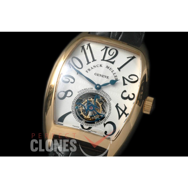 FMAET00106 Curvex Aeternitas Tourbillon YG/LE White Fly Man Tourbillon 