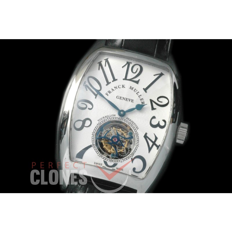 FMAET00101 Curvex Aeternitas Tourbillon SS/LE White Fly Man Tourbillon 