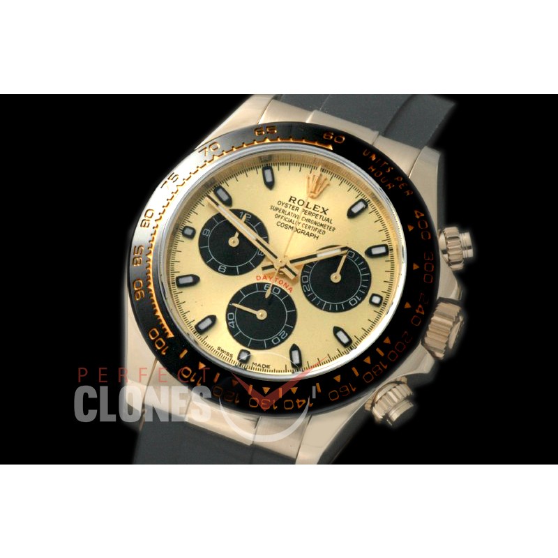 0 0 RLDF00905R ARF/JF Daytona/Osyterflex 116518LN YG/CER/RU Gold SH-4130 / 904L Steel 