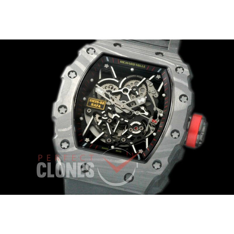 RM035-02-106 Rafal Nadal Tourbilon NTPT/RU Skeleton Customized Movt