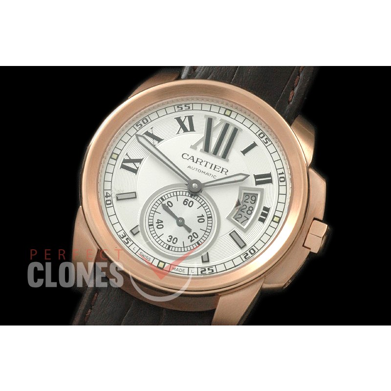 CARCC00031L Calibre de Cartier RG/LE White Miyota 8205