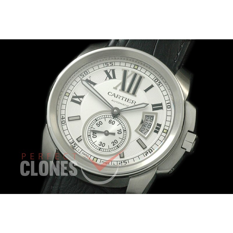 CARCC00021L Calibre de Cartier SS/LE White Miyota 8205