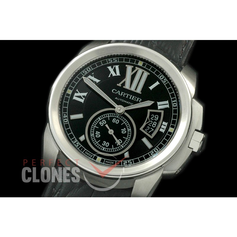 CARCC00022L Calibre de Cartier SS/LE Black Miyota 8205