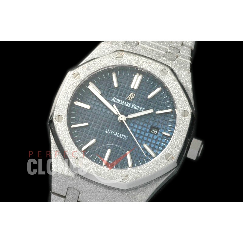 AP15410-103 AP154010 Royal Oak Frosted SS/SS Blue Asian 2813 / 3120