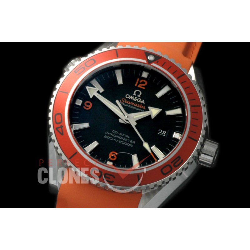 OMCPO45-202R Planet Ocean SS/RU Black/Orange Asian 2824 