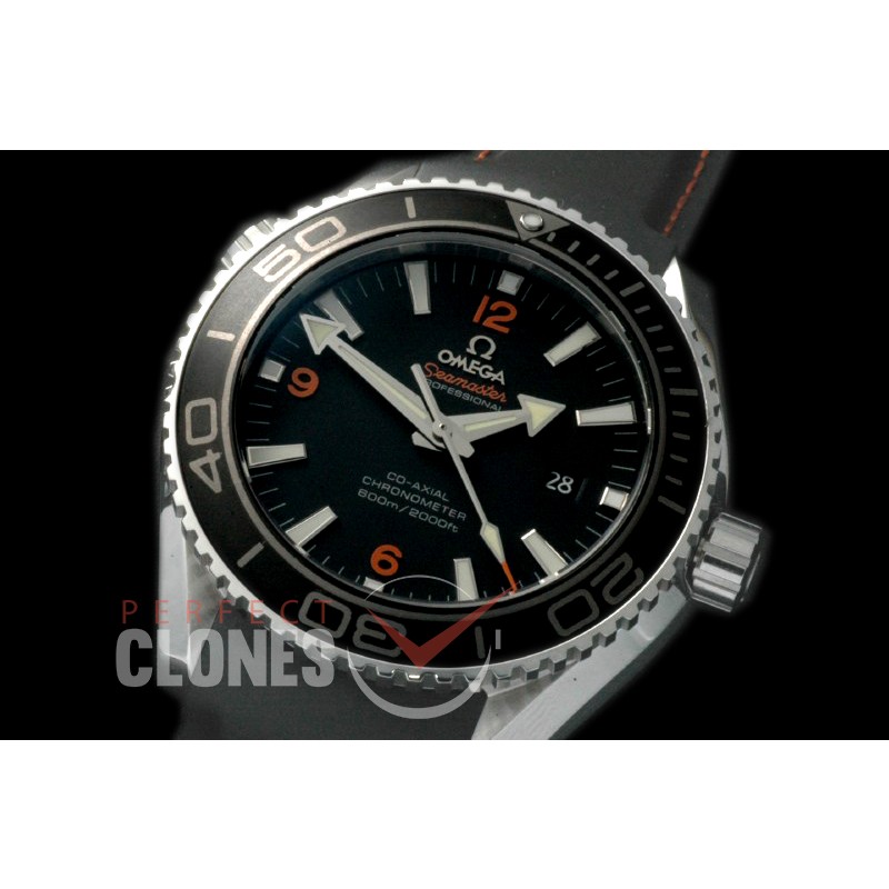 OMCPO45-203R Planet Ocean SS/RU Black Asian 2824 
