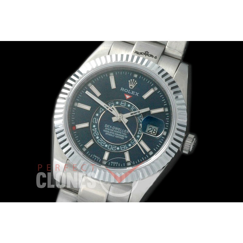 RSKD01003 SkyDweller SS/SS Blue Sticks Asian ST3855 Mod to Cal 9001 