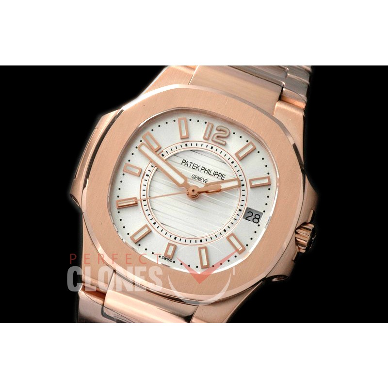 0 PPNTL-021 Nautilus Ladies 7011 RG/RG White Swiss Quartz 