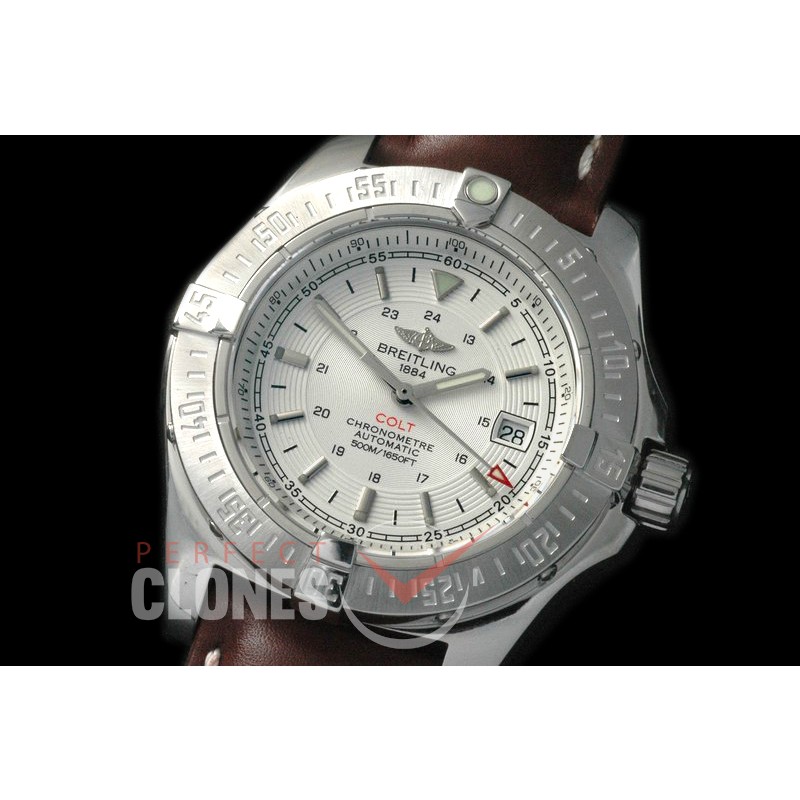 BLCT00101L Colt II Automatic SS/LE White Asian 2824 