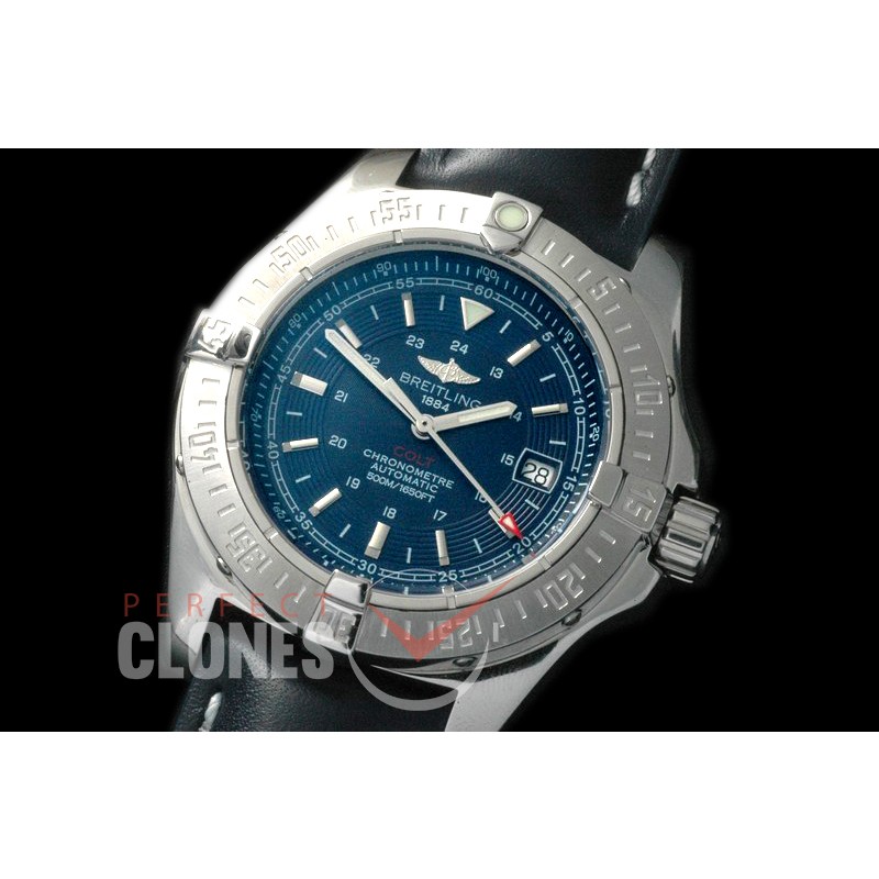 BLCT00103L Colt II Automatic SS/LE Blue Asian 2824 