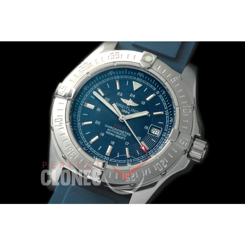 BLCT00103R Colt II Automatic SS/RU Blue Asian 2824 