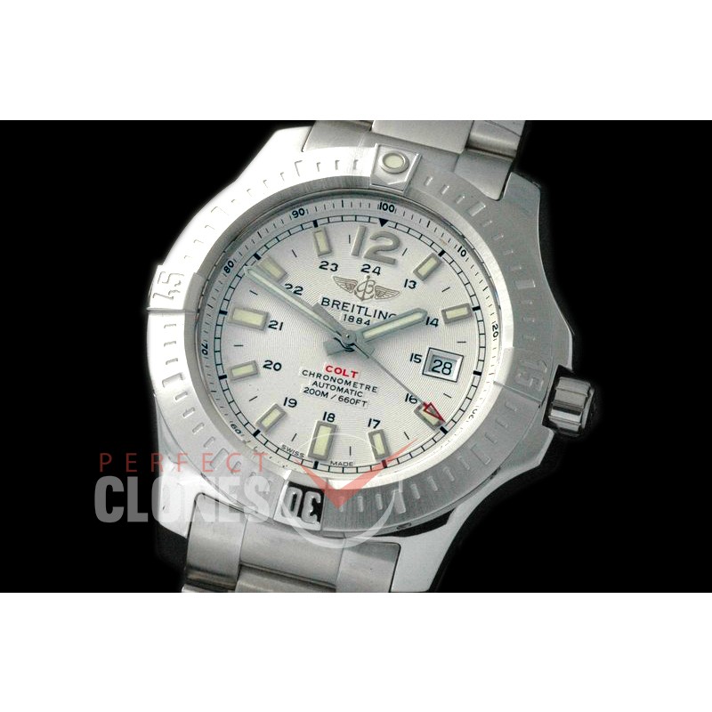 BLCT00051 Colt 44 Automatic SS/SS White Asian 2824 