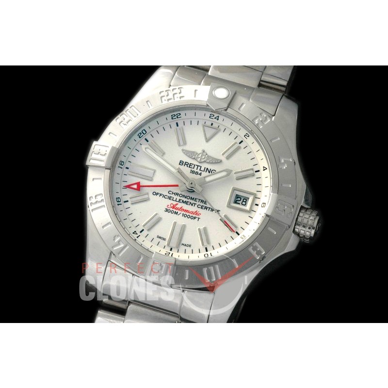 0 BLSA2-1001 Avenger II GMT SS/SS White Asian 2836