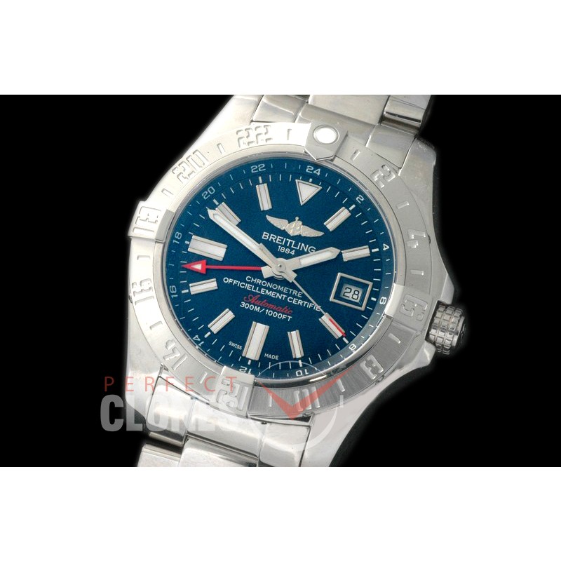 0 BLSA2-1003 Avenger II GMT SS/SS Blue Asian 2836