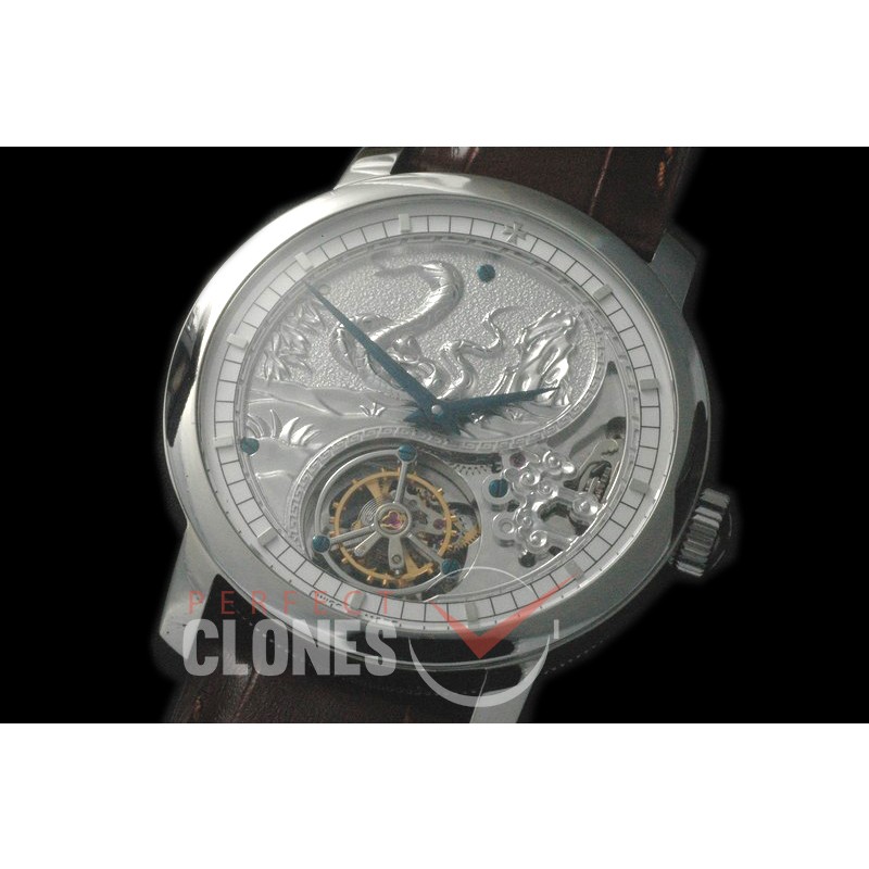 0 VCZ-096 Legend of the Chinese Zodiac - Year of the Snake Tourbillon SS/LE Flying Man Tourbillon 