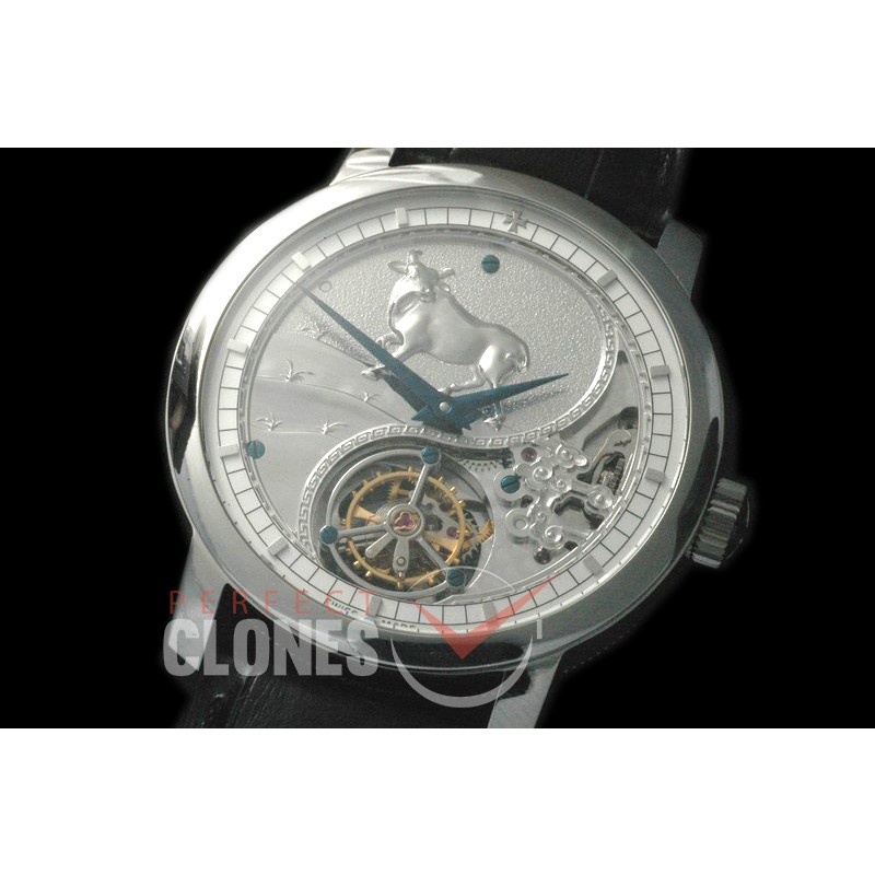 0 VCZ-092 Legend of the Chinese Zodiac - Year of the Ox Tourbillon SS/LE Flying Man Tourbillon 