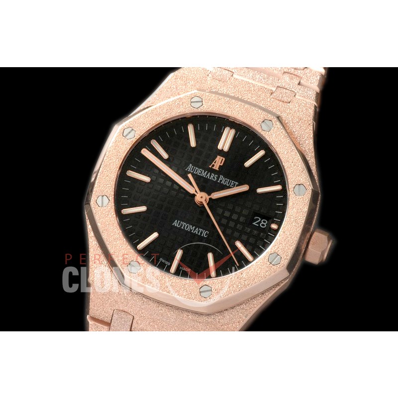 AP15454-012 JF Royal Oak 15454 Forsted RG/RG Black AP 3120