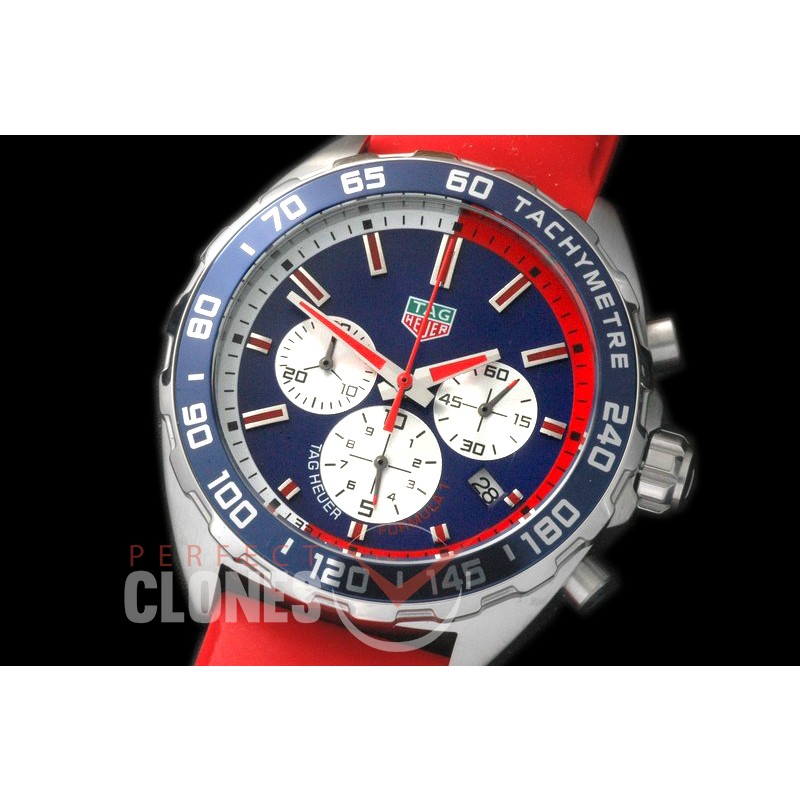 0 TGF1-00073RR Formula 1 Team Redbull Special Ed Chronograph SS/RU Blue/Red OS 10 Qtz