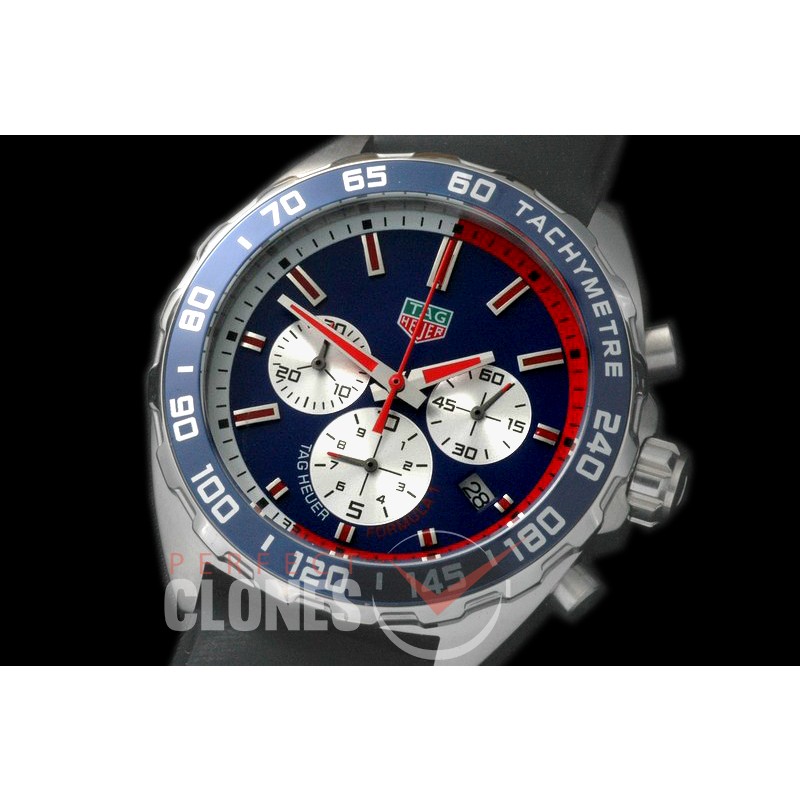 0 TGF1-00073RR-1 Formula 1 Team Redbull Special Ed Chronograph SS/RU Blue/Red OS 10 Qtz