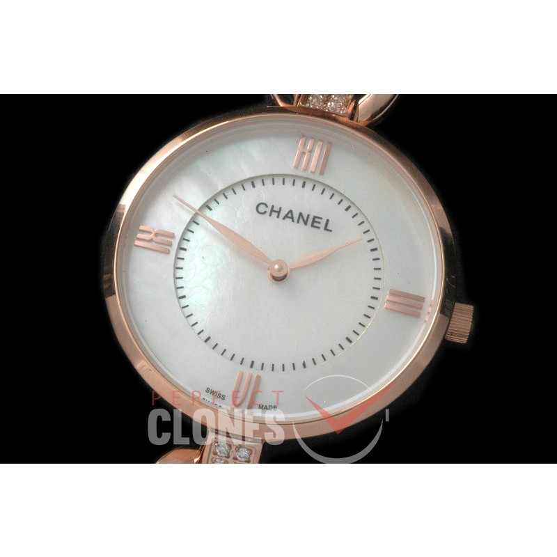 CHJW-061 Jewelry Series RG/LE MOP White Jap Quartz