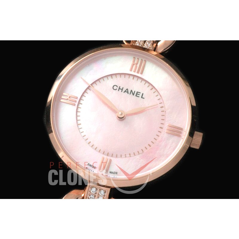 CHJW-064 Jewelry Series RG/LE MOP Pink Jap Quartz