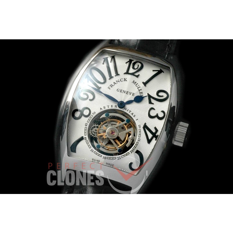 FMAET00081 Curvex Aeternitas Tourbillon SS/LE White Fly Man Tourbillon 