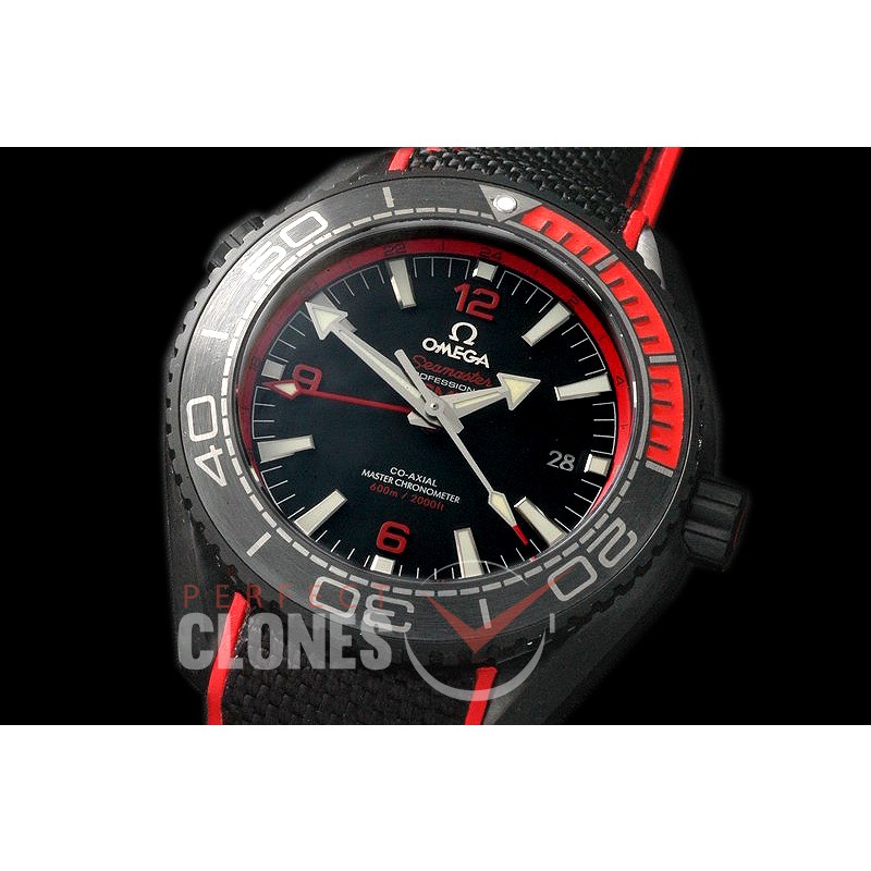 OMCPOGMT-012R Planet Ocean GMT Deep Black CER/RU Black/Red A-2836