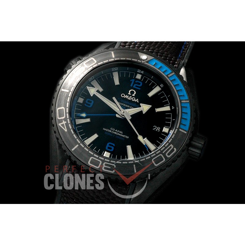 OMCPOGMT-013R Planet Ocean GMT Deep Black CER/RU Black/Blue A-2836