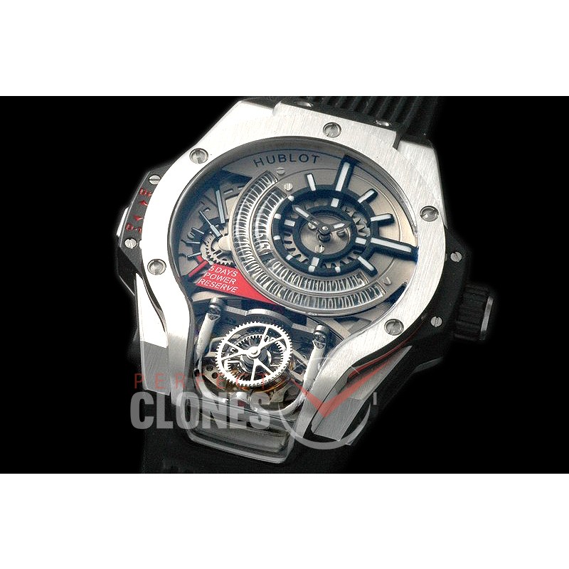 HBMP00100 MP-09 Tourbillon B-Axis SS//RU Grey