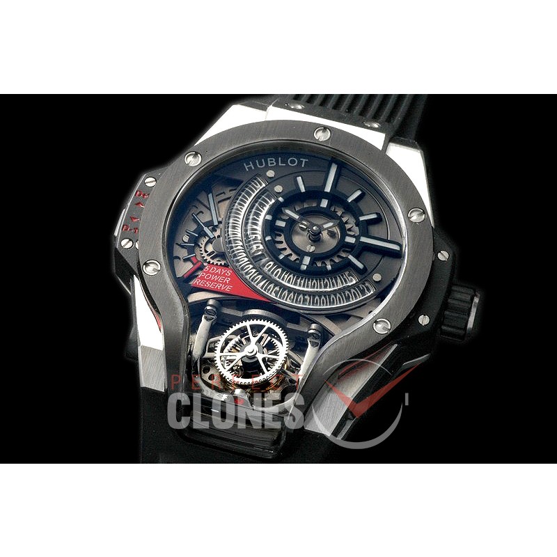 HBMP00102 MP-09 Tourbillon B-Axis SS/PVD/RU Black 