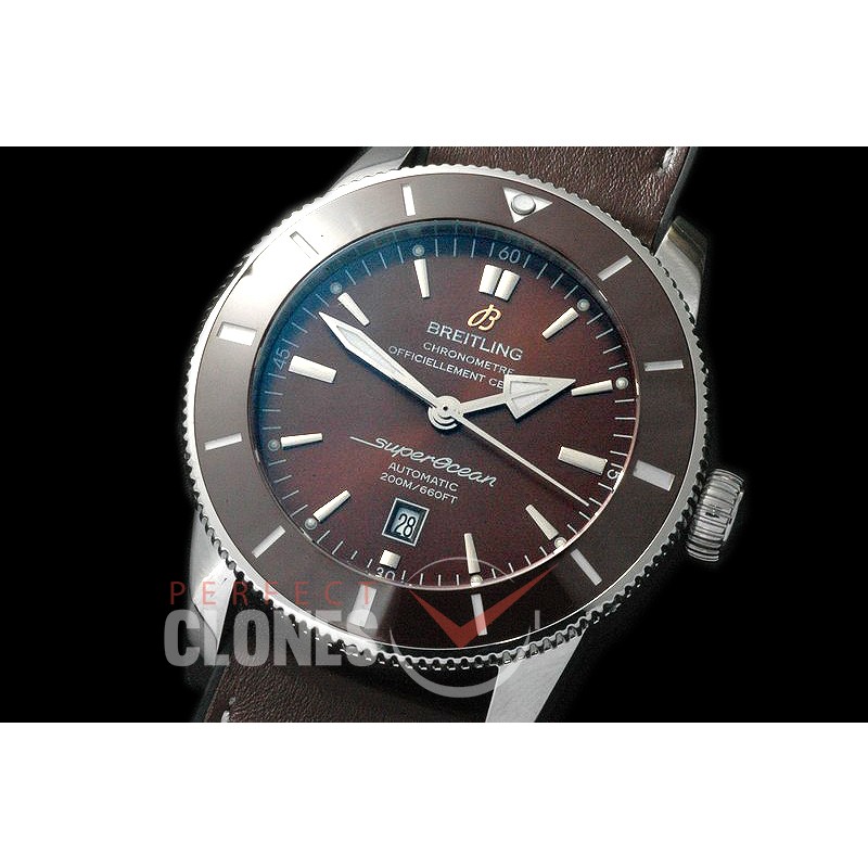 0 BLSF-H-103 Superocean Heritage Automatic SS/RU Brown A-2824 