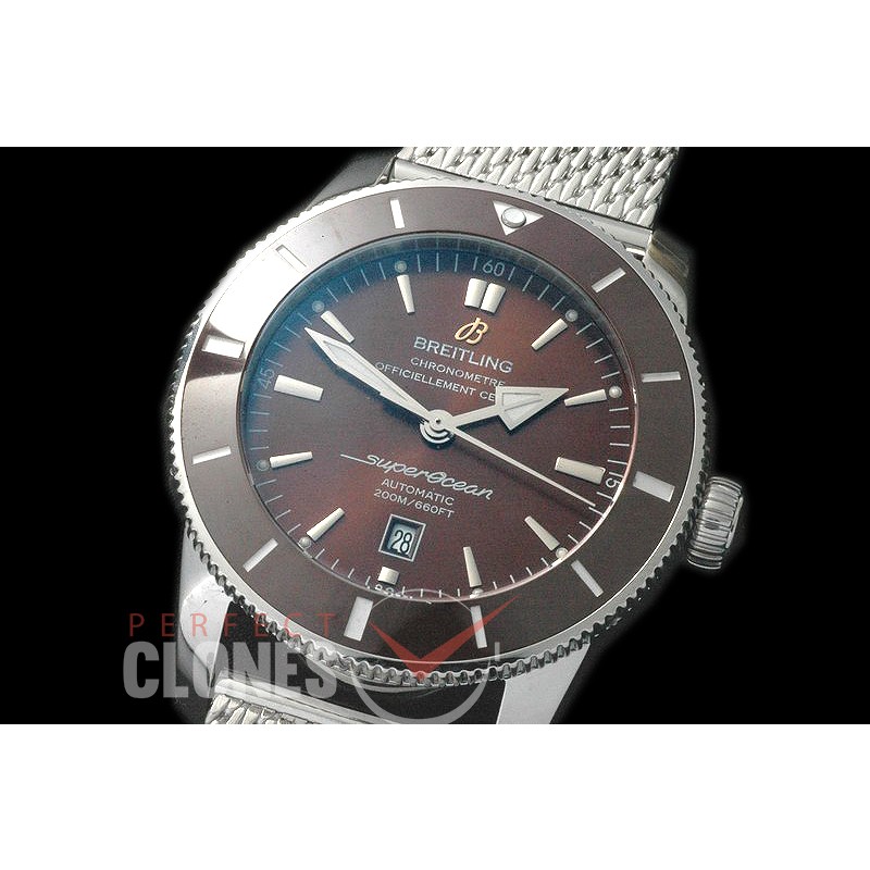 0 BLSF-H-103M Superocean Heritage Automatic SS/ME Brown A-2824 