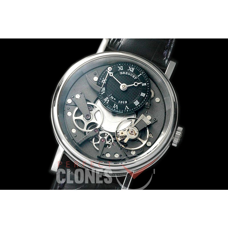 0 BR19102 Tradition 7507 SS/LE Black/Steel Seagull Customs H/W 