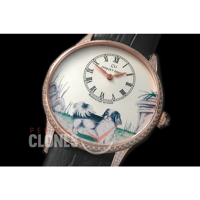 JZ-ART-108D Petite Heure Minute Les Ateliers RG/LE Dog ST 8003