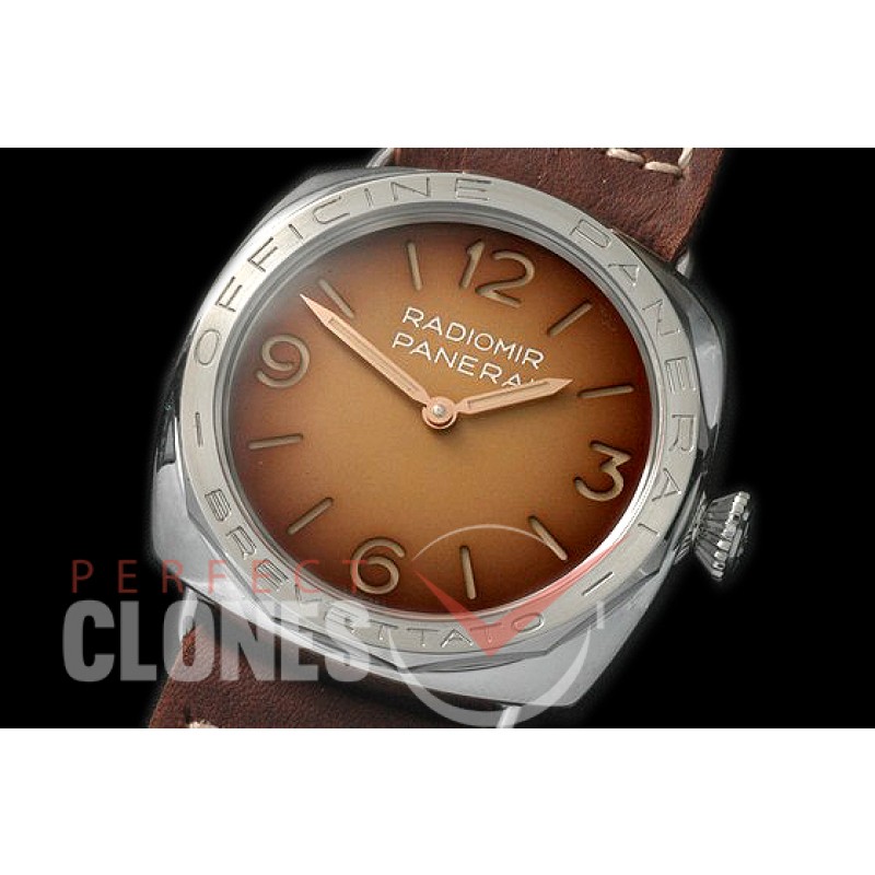 0 0 0 PN687T01 Radiomir Radiomir 3 Days Acciaio Brevettato T Series SS/LE Brown P3000