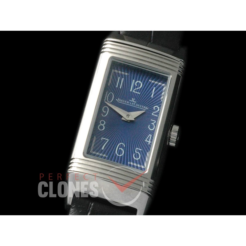 0 JLR-073 Reverso One Reedition SS/LE Blue Stk Jap Quartz