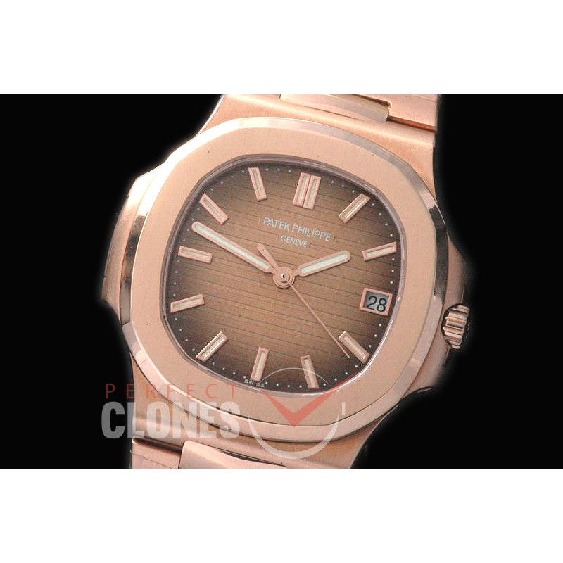PP00413S Nautilis 5711 RG/RG Brown Miyota 9015 Modified Calibre 324SC