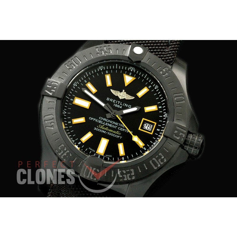BLSW2-112 Avenger II Seawolf DLC/LE Black Stk Asian 2824