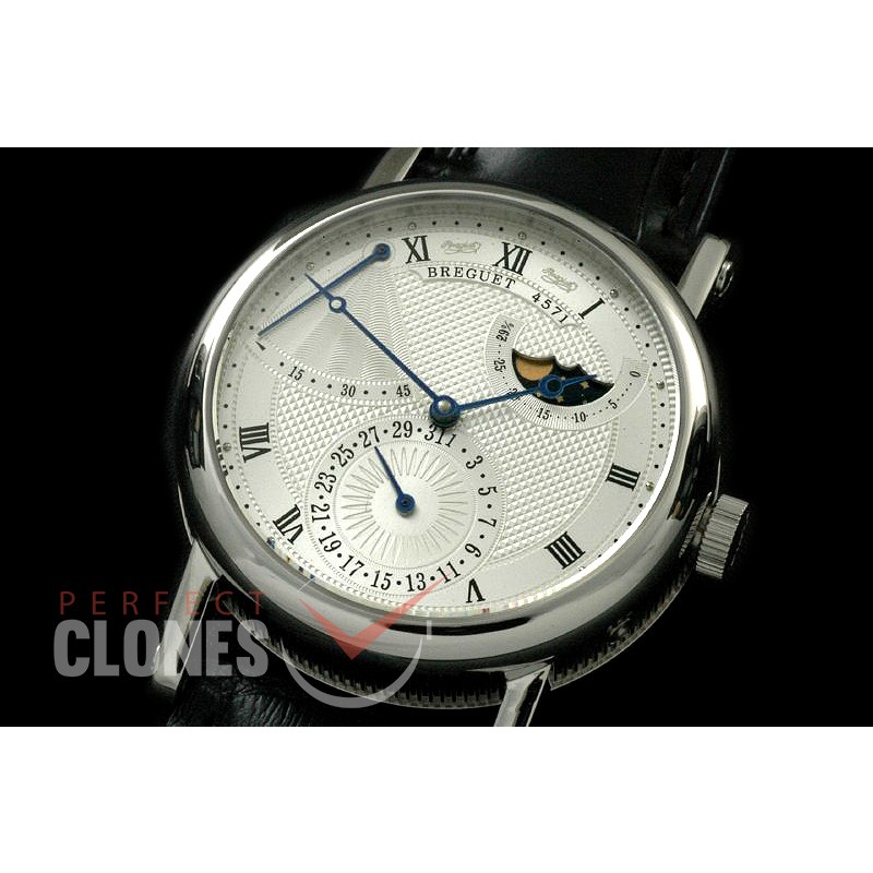 BR00061 Calender/Moonphase Power Reserve SS/LE Silver Seagull ST17