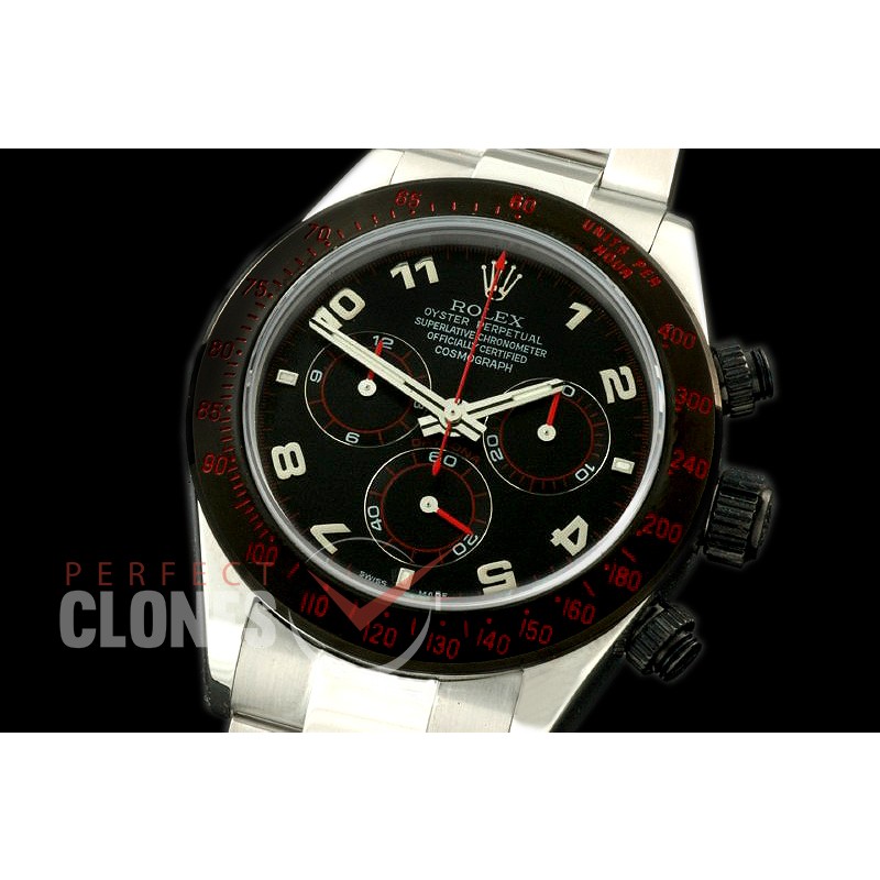 RLDPX00141 Project X Daytona DS4 SS/Cer/SS Black Num A7750/4130