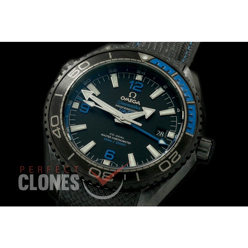 OMCPOGMT-002R Planet Ocean GMT Deep Black CER/RU Black/Blue A-2836