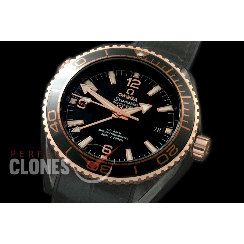OMCPOGMT-004R Planet Ocean GMT Deep Black CER/RG/RU Black A-2836