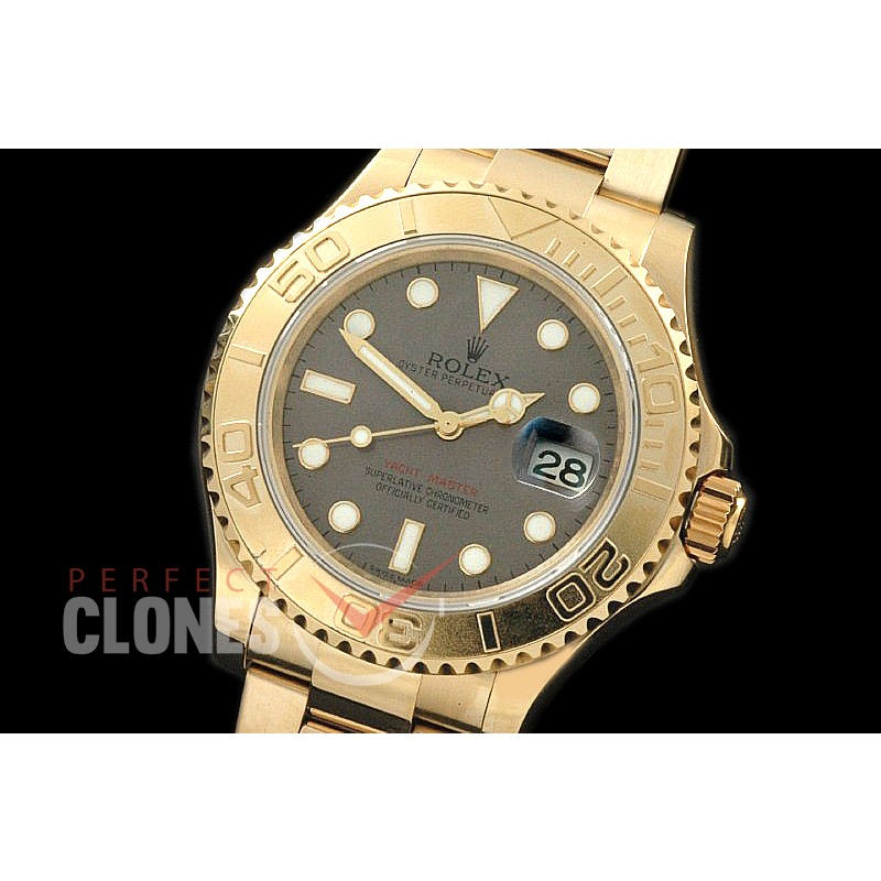 0 RYMENF00026 BP 116628 Yachtmaster Men YG/YG Grey VR 3135 - Special Offer 