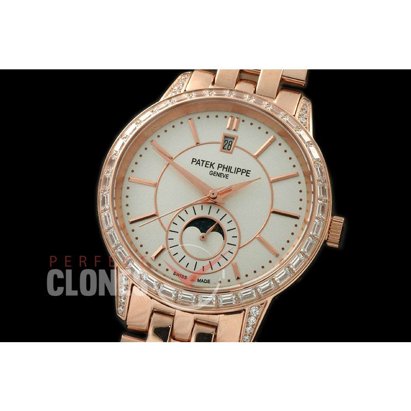 PP00696SD Classic Moonphase Automatic RG/RG White Miyota 9100