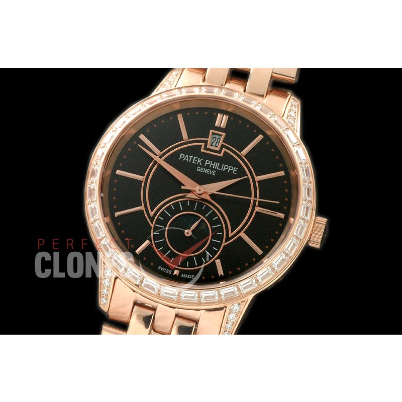 PP00697SD Classic Moonphase Automatic RG/RG Black Miyota 9100