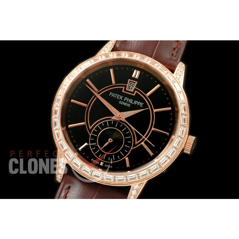 PP00697D Classic Moonphase Automatic RG/LE White Miyota 9100