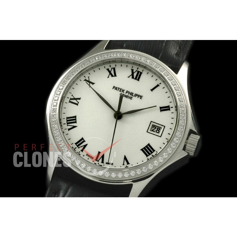 PP00901D 5117 Calastrava SS/LE Rose Gold Roman Miyota 9015/Mod to Calibre 324